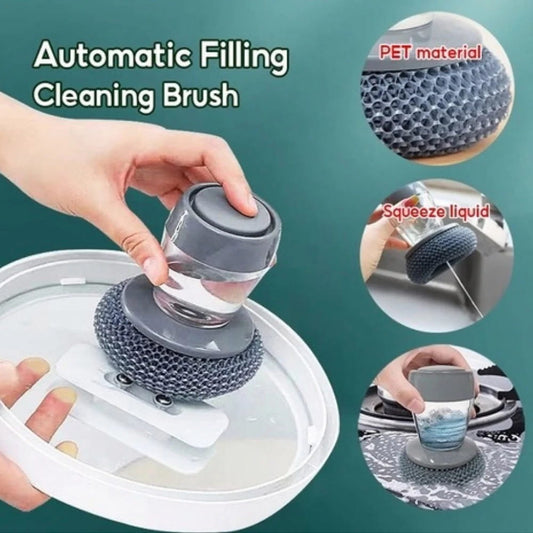 Dispensing Soap Brush - The Kitchen Ease