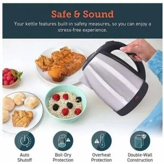 Electric Kettle 2 Litre - The Kitchen Ease