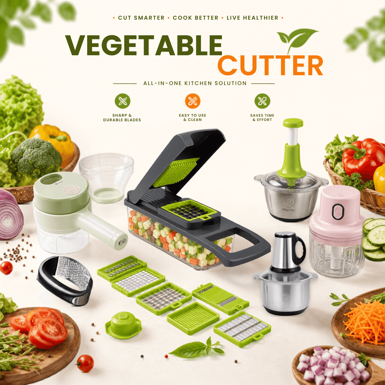 Cutters & Choppers 🔪 - The Kitchen Ease