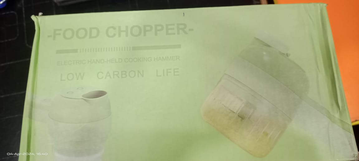 4-in-1 Handheld Wireless Electric Vegetable Cutter & Chopper