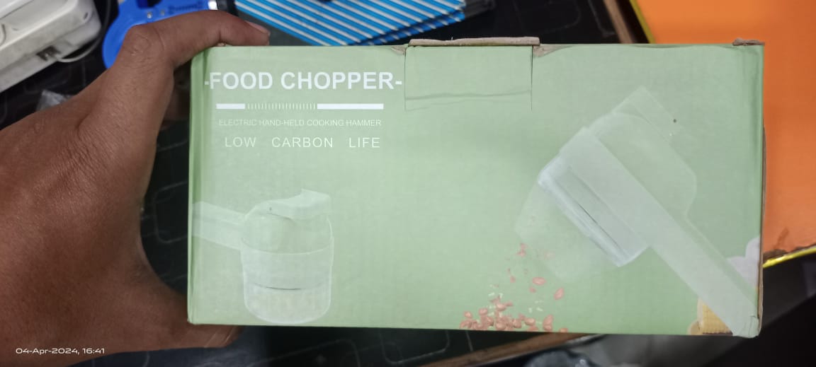 4-in-1 Handheld Wireless Electric Vegetable Cutter & Chopper