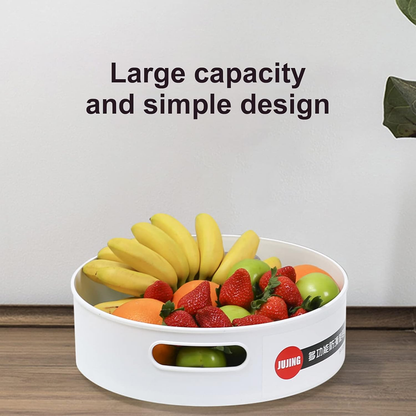 Multifunctional 360° Rotating Kitchen Storage Tray & Spice Organizer