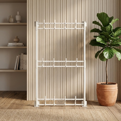 Wall-Mounted Kitchen Corner Storage Rack & Utensil Organizer