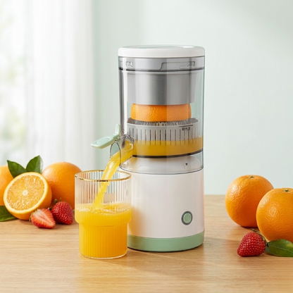 Automatic USB Rechargeable Portable Citrus Juicer & Orange Squeezer Machine