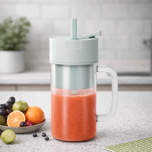 Portable USB Rechargeable Mini Electric Juicer & Smoothie Blender Bottle