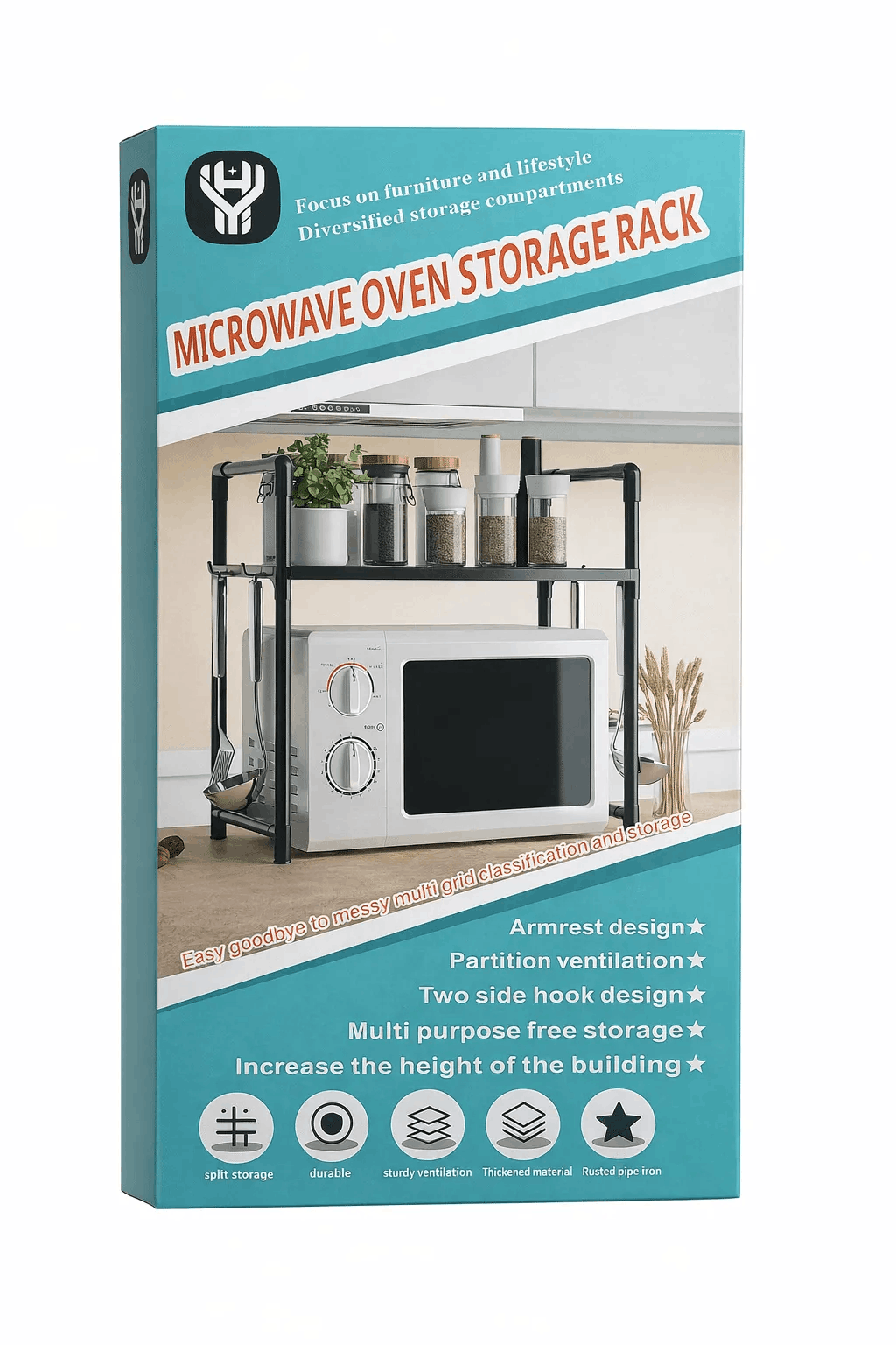 Kitchen Storage Rack - The Kitchen Ease