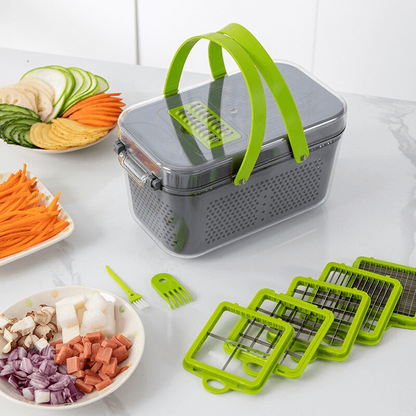 22-in-1 Multipurpose Vegetable Cutter & Slicer