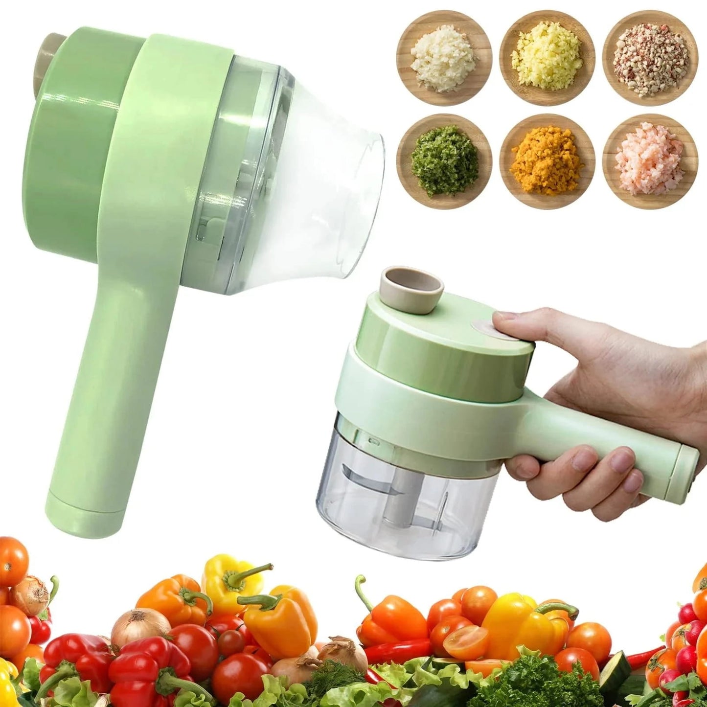 4-in-1 Wireless Chopper
