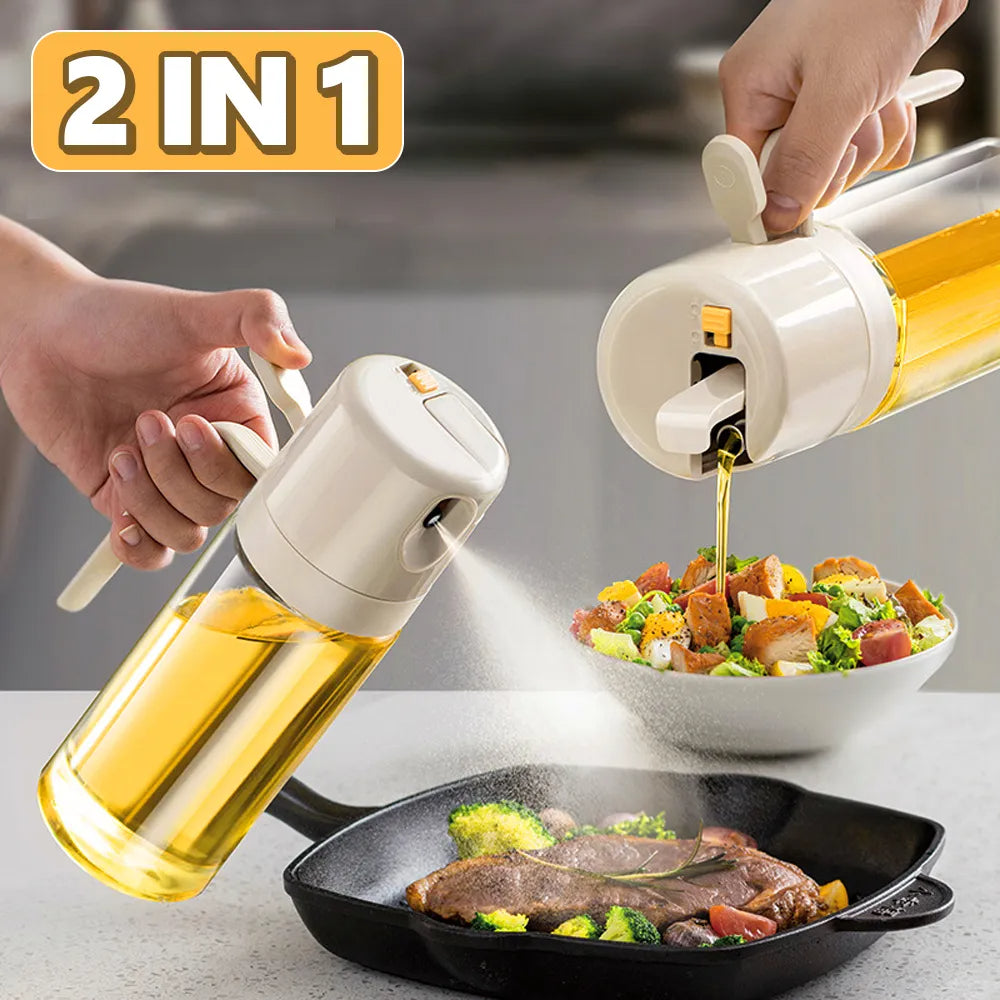 The bistro oil sprayer bottle dispenser for cooking air fryer