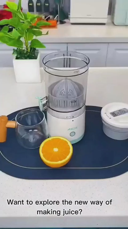 Automatic USB Rechargeable Portable Citrus Juicer & Orange Squeezer Machine